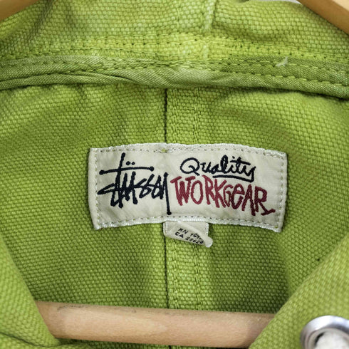 ステューシー Stussy WORK JACKET UNLINED CANVAS キャンバス ワークジャケット メンズ import:M