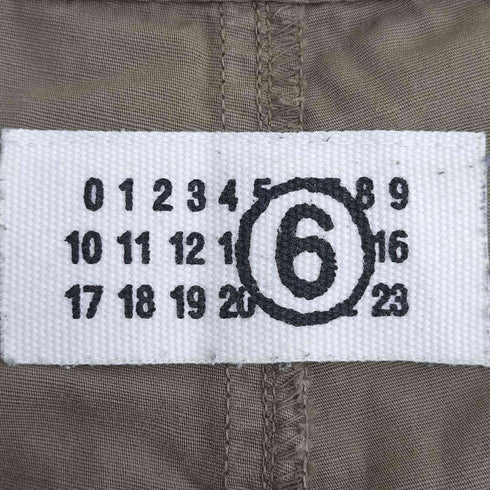 メゾンマルタンマルジェラ Maison Martin Margiela 06ss 本人期 リネンコットン 立体カーゴポケット ボタンフライパンツ メンズ 40