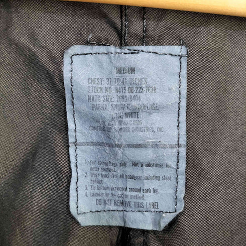 ユーエスアーミー U.S. ARMY 89年製 後染め スノーパーカー Snow Parka メンズ MEDIUM