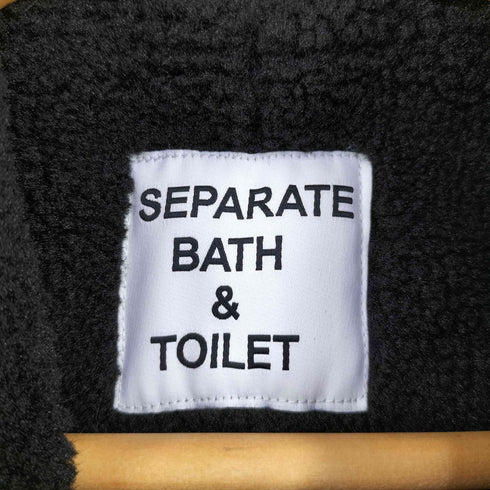 SEPARATE BATH & TOILET フーデッド ナイロン コート メンズ JPN:XL
