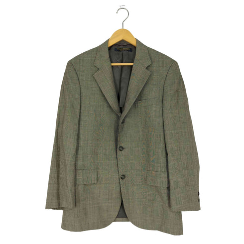 ブルックスブラザーズ BROOKS BROTHERS 80S グレンチェック 3B テーラードジャケット メンズ
