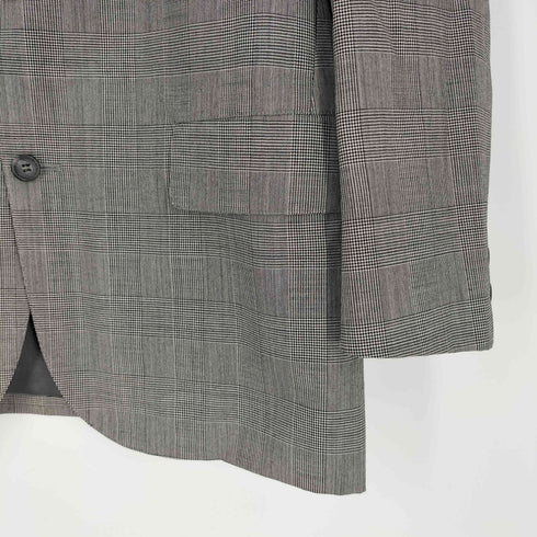 ブルックスブラザーズ BROOKS BROTHERS 80S グレンチェック 3B テーラードジャケット メンズ