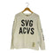 エスブイジーアーカイブスバイネイバーフッド SVG ARCHIVES BY NEIGHBORHOOD ロゴプリント クルーネック ロングスリーブ Tシャツ メンズ JPN:2