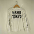 エスブイジーアーカイブスバイネイバーフッド SVG ARCHIVES BY NEIGHBORHOOD ロゴプリント クルーネック ロングスリーブ Tシャツ メンズ JPN:2