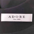 アドーア ADORE ハイカウントジョーゼットアシンメトリーヘムワンピース レディース JPN:38