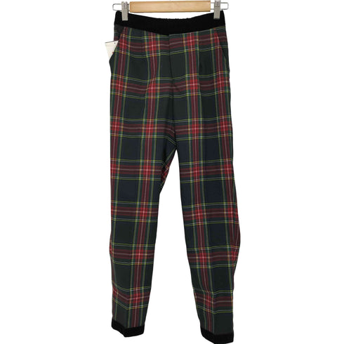 ジェンヌ JENNE チェックボンディングパンツ レディース JPN:M