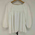 emm gather ribbon blouse リボンギャザーブラウス レディース FREE