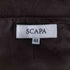 スキャパ SCAPA ラムレザー フレアスカート レディース EUR:44-46