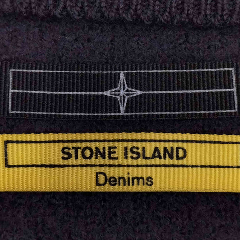 ストーンアイランド STONE ISLAND Denims 09aw ウール ドライバーズニット メンズ import:L