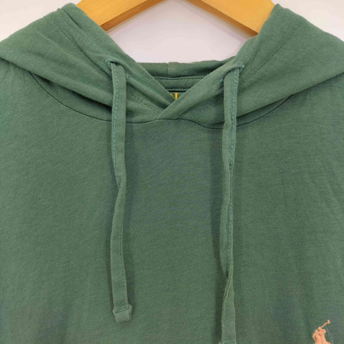 ポロラルフローレン POLO RALPH LAUREN ポニー刺繍 フード付 長袖Tシャツ メンズ import:M