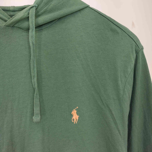 ポロラルフローレン POLO RALPH LAUREN ポニー刺繍 フード付 長袖Tシャツ メンズ import:M