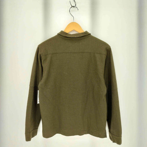 ニジュウサンクオム 23区HOMME BOILED WOOL JERSEY ウールメルトン フラップポケット ハーフボタンジャケット メンズ 46