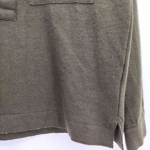ニジュウサンクオム 23区HOMME BOILED WOOL JERSEY ウールメルトン フラップポケット ハーフボタンジャケット メンズ 46