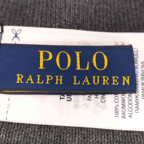 ポロラルフローレン POLO RALPH LAUREN ロゴワッペン ニット帽 メンズ ONE SIZE