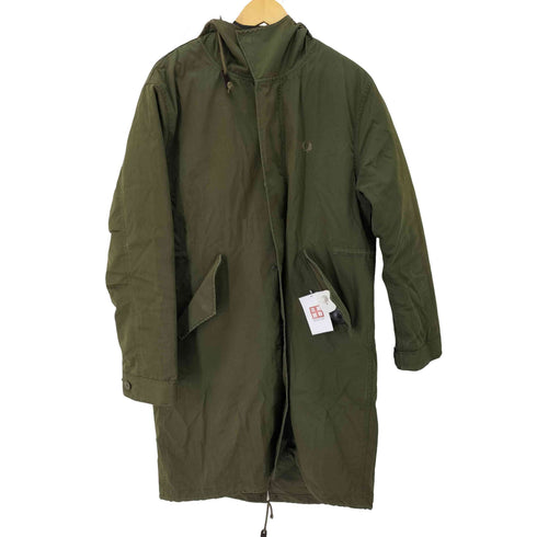 フレッドペリー FRED PERRY 迷彩ダウンライナー付 FISHTAIL PARKA モッズコート メンズ import:L
