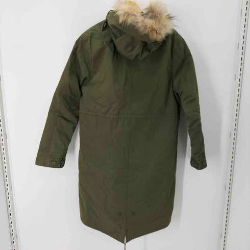 フレッドペリー FRED PERRY 迷彩ダウンライナー付 FISHTAIL PARKA モッズコート メンズ import:L