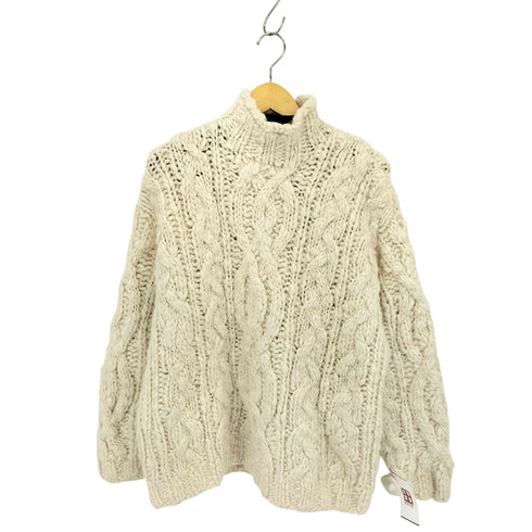 ラルフローレン RALPH LAUREN モックネック ローゲージ ウールニットセーター レディース XL