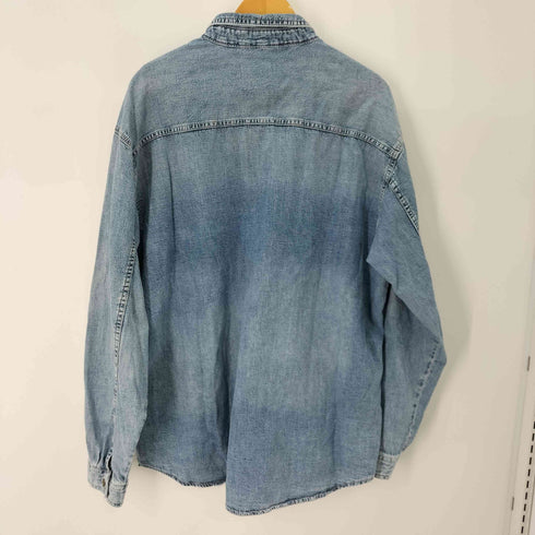 ザラマン ZARA MAN RELAX FIT ダメージ加工 デニムカバーオール メンズ  44