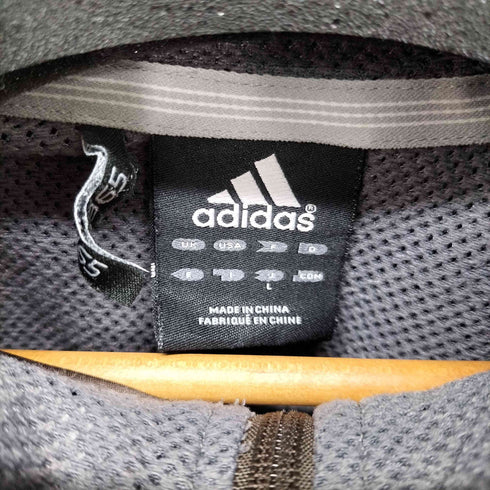 アディダス adidas 00S 万国旗タグ CLIMA365 裏地メッシュ ロゴプリント セットアップ メンズ JPN:L