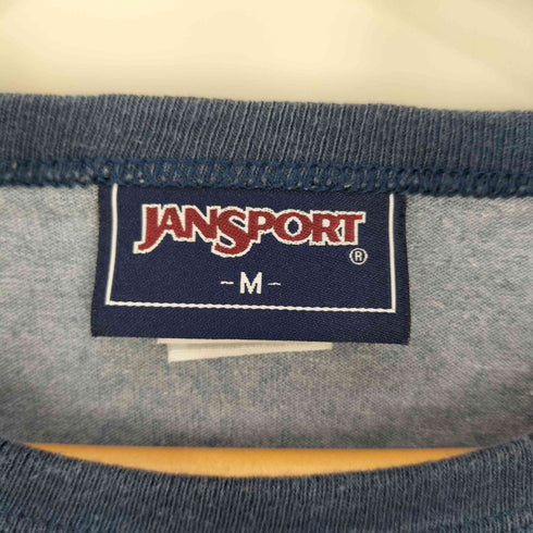 ジャンスポーツ JanSport 00S カレッジプリント リンガーTシャツ メンズ import:M
