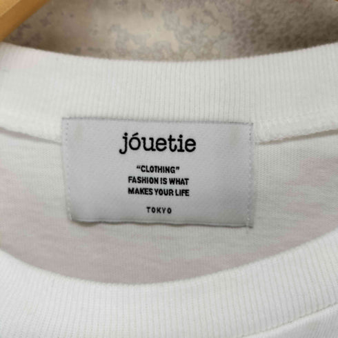 ジュエティ jouetie ドッキングレースロックTシャツ レディース JPN:M