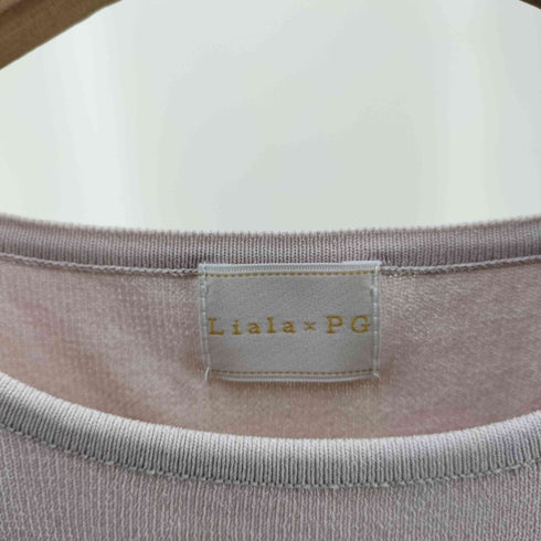 リアラピージー Liala PG パフスリーブ シャーリング ニット プルオーバー レディース JPN:M