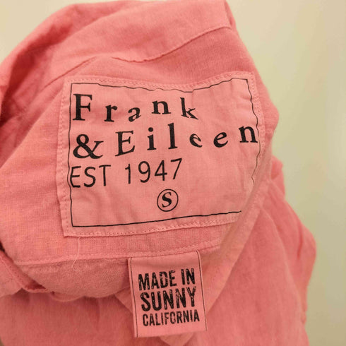 フランクアンドアイリーン Frank&Eileen USA製 LUKE 製品染め コットンガーゼ レディース import:S