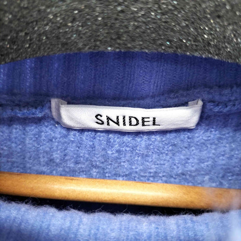スナイデル snidel オーバーアームスリットプルオーバー レディース ONE SIZE