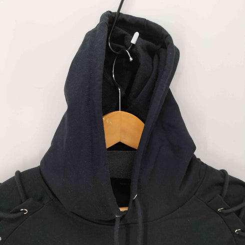 ニーアクロージング NIER CLOTHING レースアップ プルオーバーパーカー レディース FREE