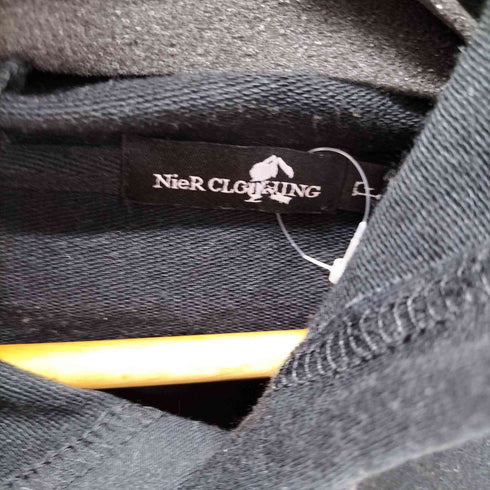 ニーアクロージング NIER CLOTHING レースアップ プルオーバーパーカー レディース FREE