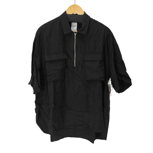 ネーム Name. 17SS ハーフジップシャツ ウール メンズ JPN:1