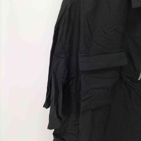 ネーム Name. 17SS ハーフジップシャツ ウール メンズ JPN:1
