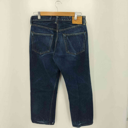 BONCOURA ボタンフライ テーパードデニムパンツ メンズ 31