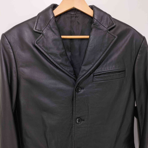 コムサ COMME CA カウレザー 3B テーラードジャケット メンズ JPN:46