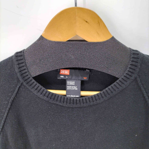 ディーゼル DIESEL コットンL/S ニット メンズ JPN:L