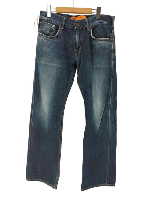 エドウィン EDWIN 505BG シンチバック セルビッチ ストレートデニムパンツ メンズ 32×33