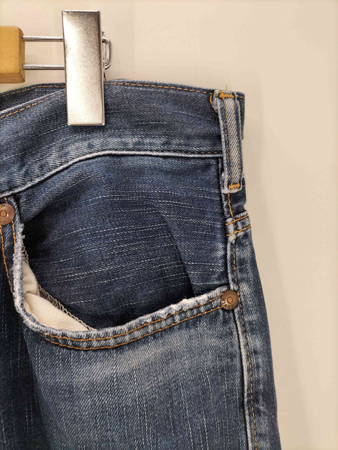 エドウィン EDWIN 505BG シンチバック セルビッチ ストレートデニムパンツ メンズ 32×33