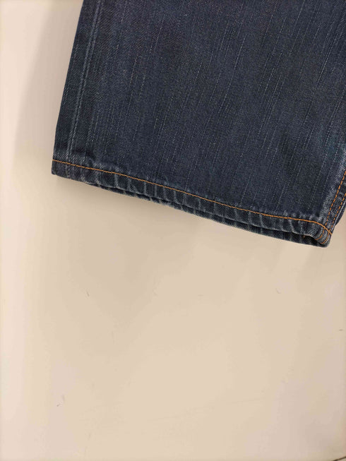 エドウィン EDWIN 505BG シンチバック セルビッチ ストレートデニムパンツ メンズ 32×33