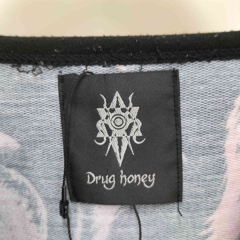 ドラッグハニー Drug honey スケルトン チェシャ猫 カットソー レディース