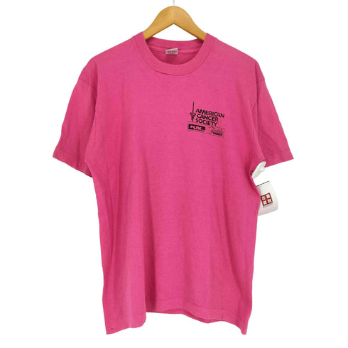 フルーツオブザルーム FRUIT OF THE LOOM 80S USA製 袖裾シングル 企業プリントTシャツ メンズ import:L