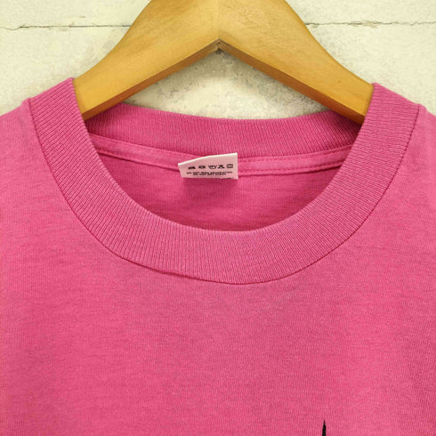 フルーツオブザルーム FRUIT OF THE LOOM 80S USA製 袖裾シングル 企業プリントTシャツ メンズ import:L
