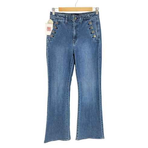 ギャップ Gap マリンデニムフレアパンツ レディース 28