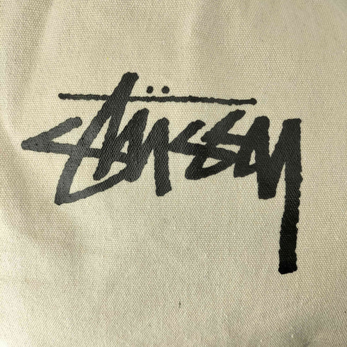 ステューシー Stussy ロゴプリントキャンバストートバッグ メンズ
