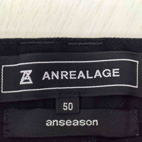 アンシーズンアンリアレイジ ANSEASON ANREALAGE WIDE SHORT PANTS メンズ JPN:50