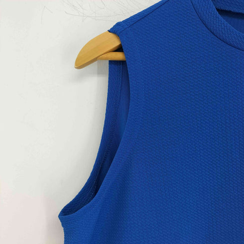 コカ coca エンボス加工マキシ丈ノースリーブワンピース レディース LONG