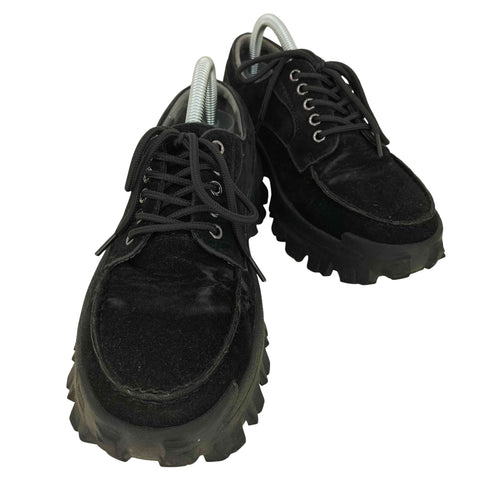 クレイル CLEL High Sole Fake Suede Sneaker ハイソールフェイクスエードスニーカー メンズ S