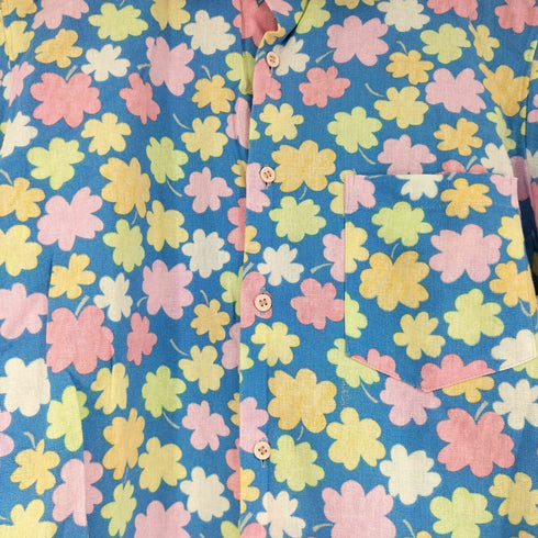 DARIO 総柄 L/S シャツ メンズ