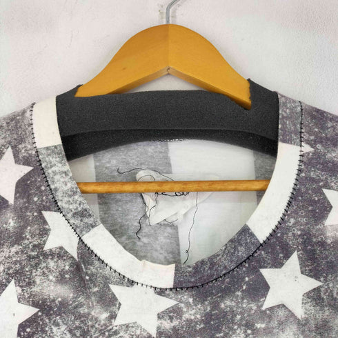 ノゾミイシグロ NOZOMI ISHIGURO 星条旗柄 S/S Tシャツ レディース