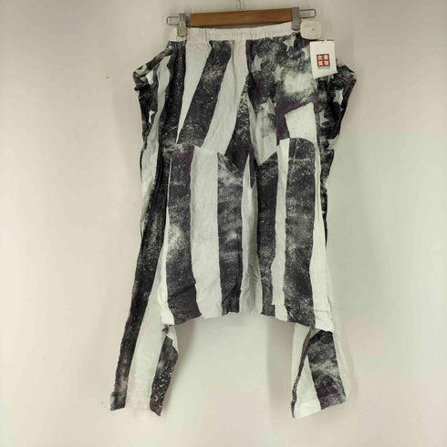 ノゾミイシグロ NOZOMI ISHIGURO 星条旗柄 サルエルパンツ レディース