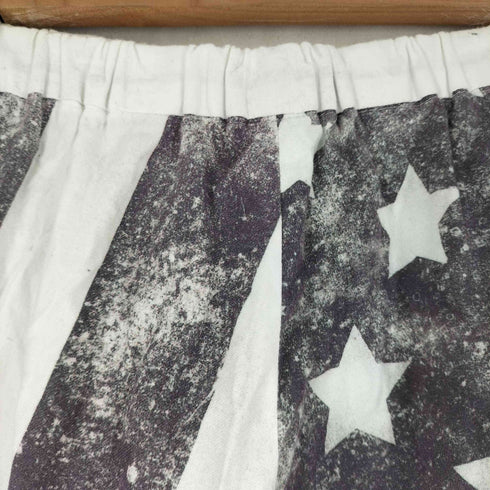 ノゾミイシグロ NOZOMI ISHIGURO 星条旗柄 サルエルパンツ レディース